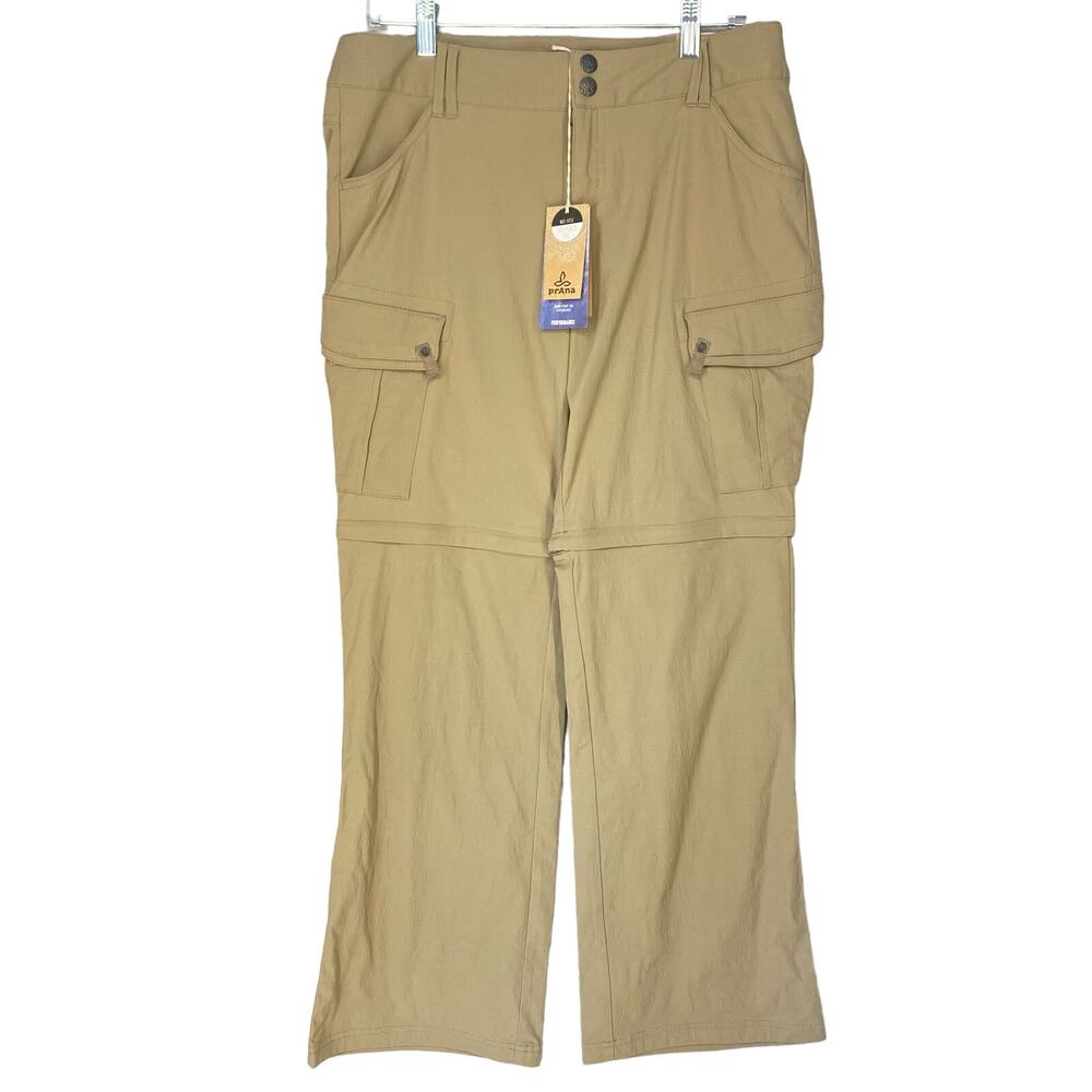 Prana Tan Straight Leg Pants